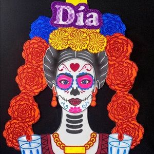 Frida Kaklo Catrina Día De Muertos Decor